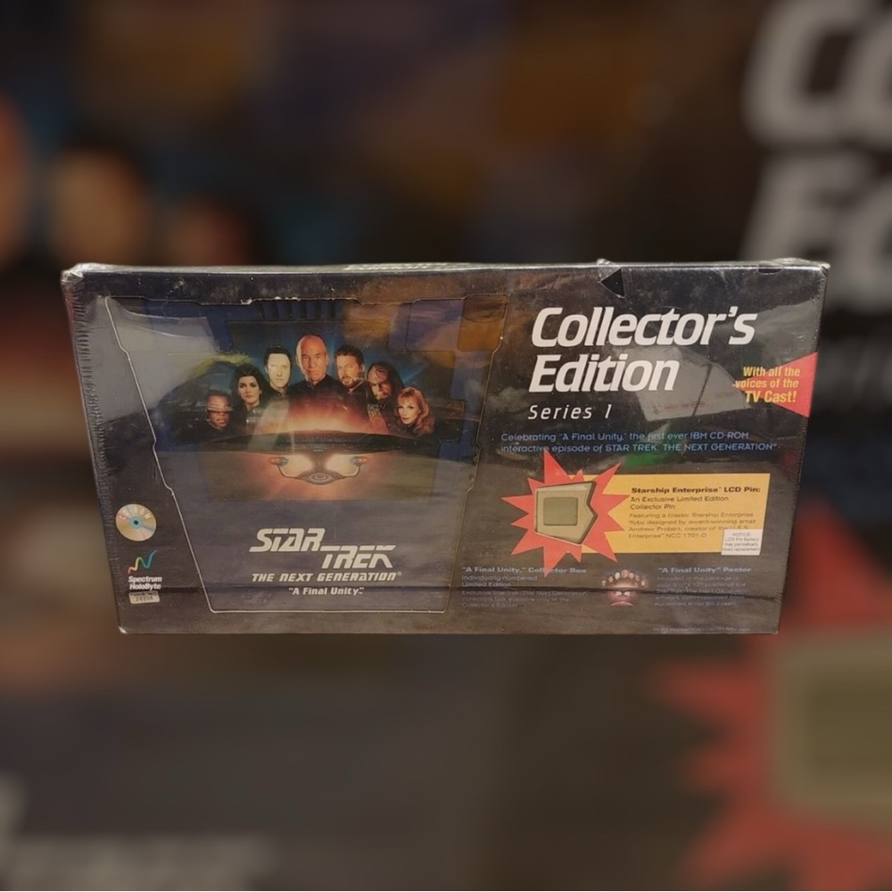 Star Trek: The Next Generation “A Final Unity”Collector's Edition-PC 1994🔥NEW🔥